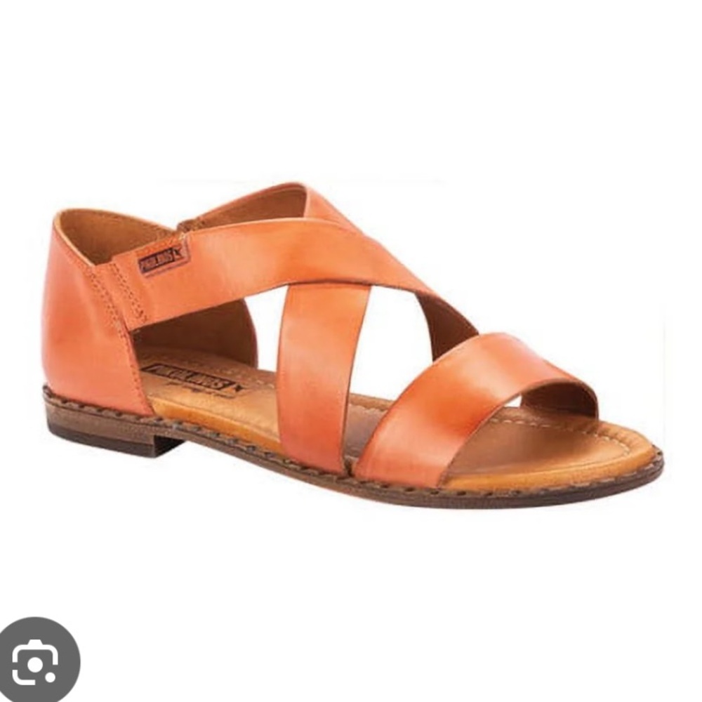 Pikolinos Algar Brown Leather Strappy Sandals size 38 (7.5) never worn
